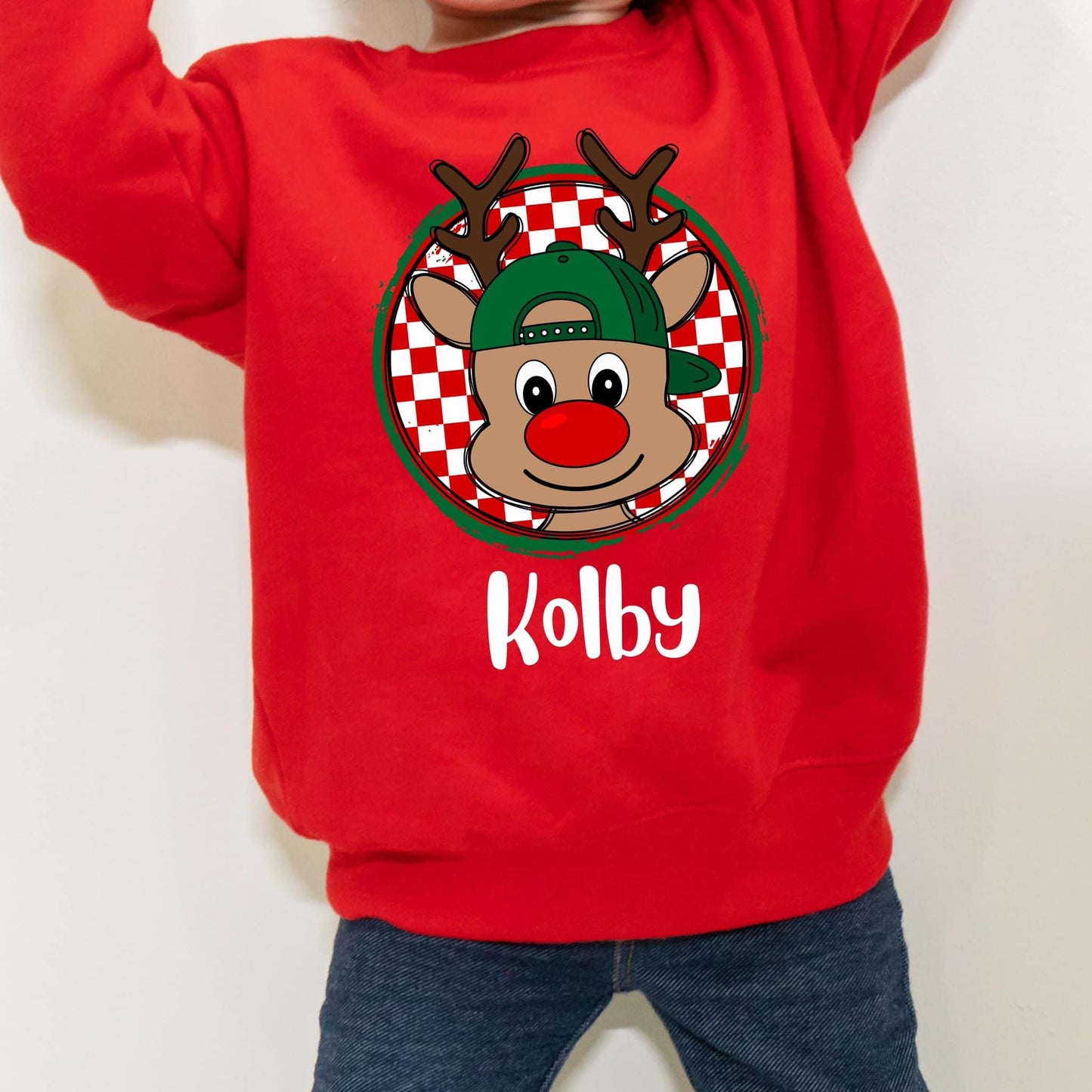 CUSTOM • BOY REINDEER | DTF TRANSFER