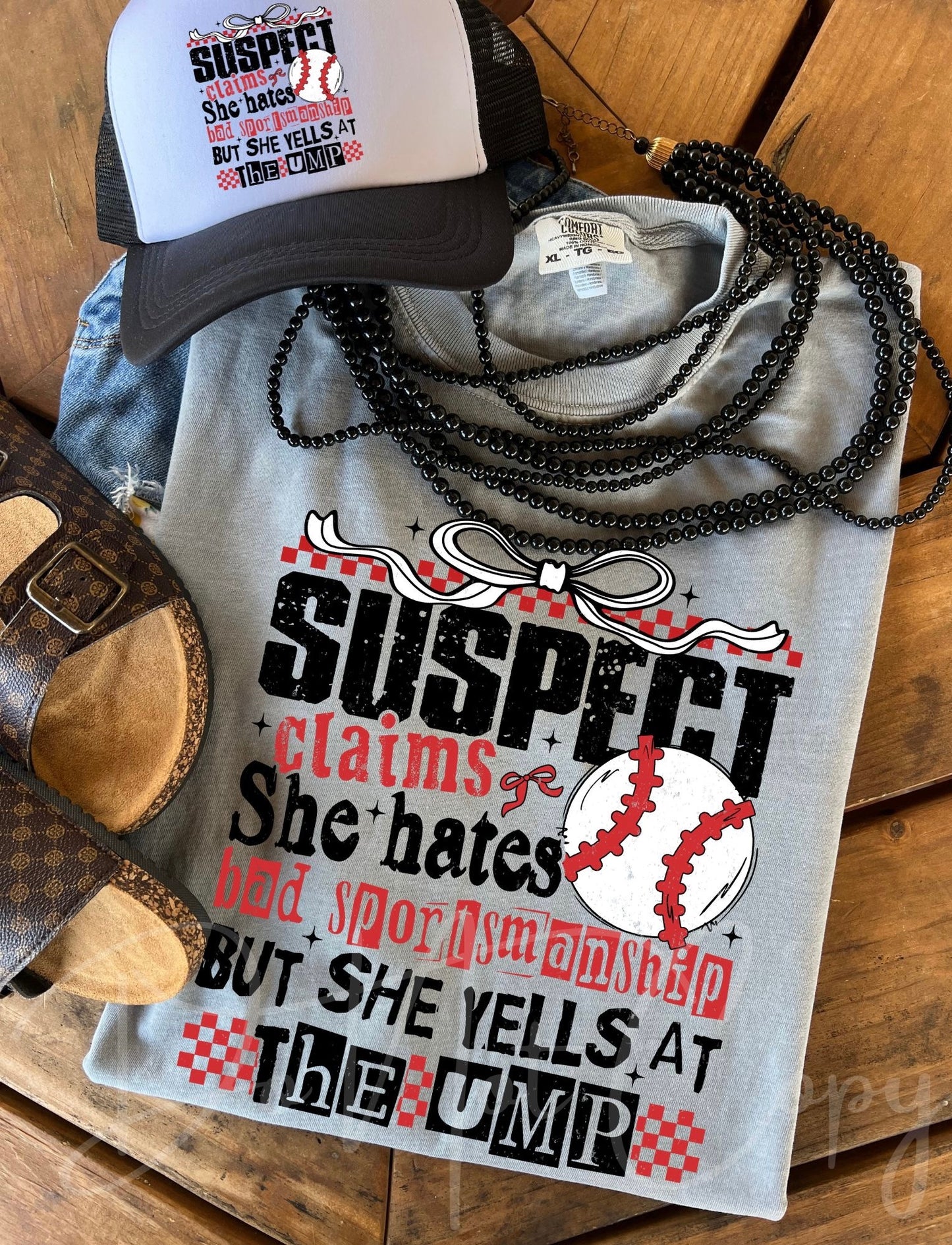 Suspect Claims She Hates -DTF TRANSFER