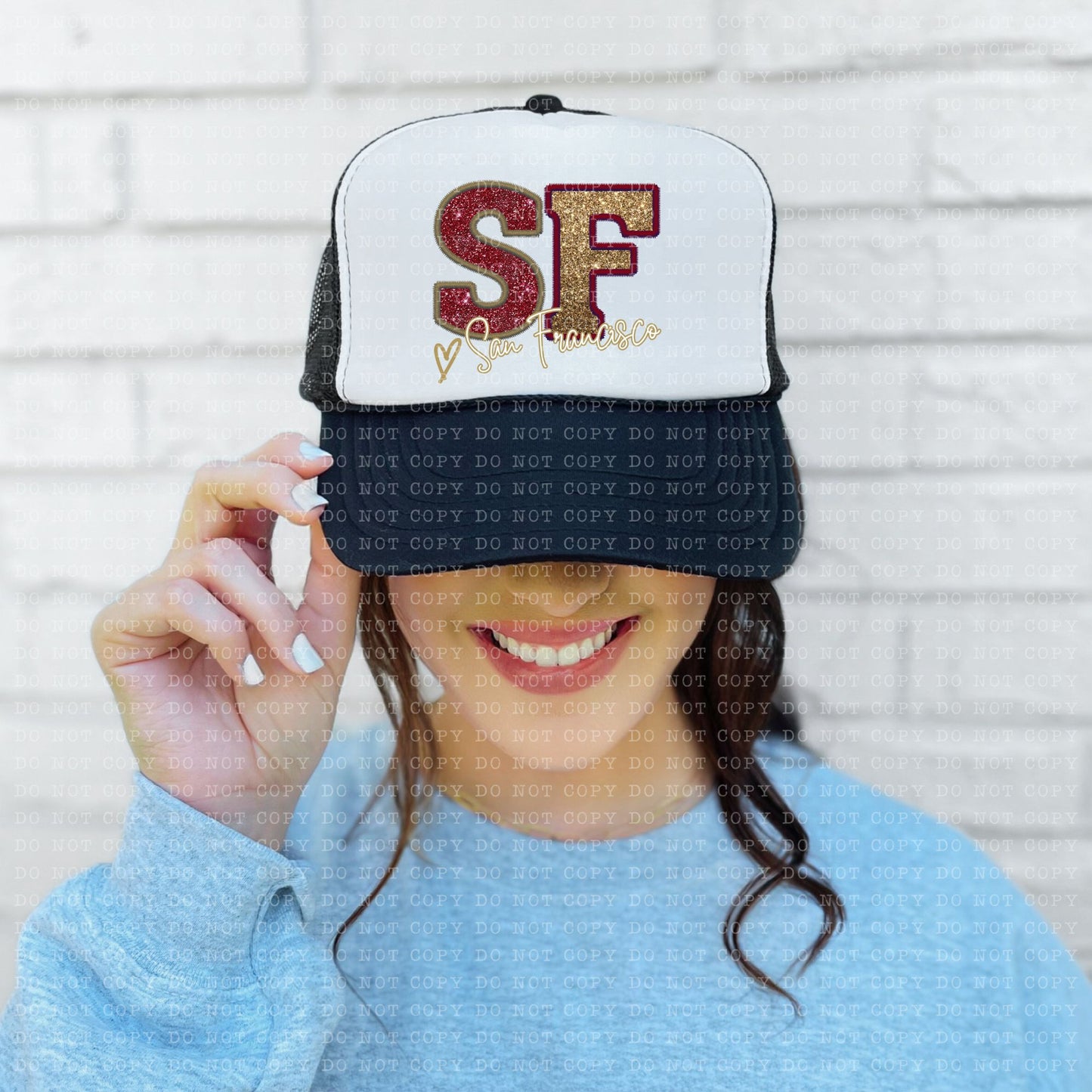 SAN FRANCISCO SPARKLE- DTF TRANSFER