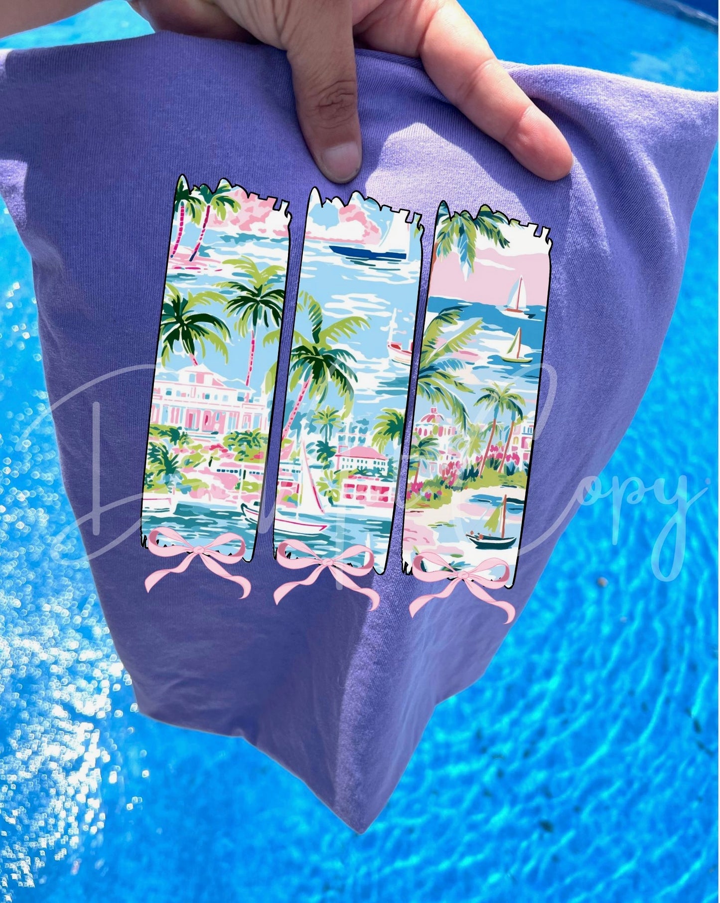 BEACH COLLAGE | DTF TRANSFER