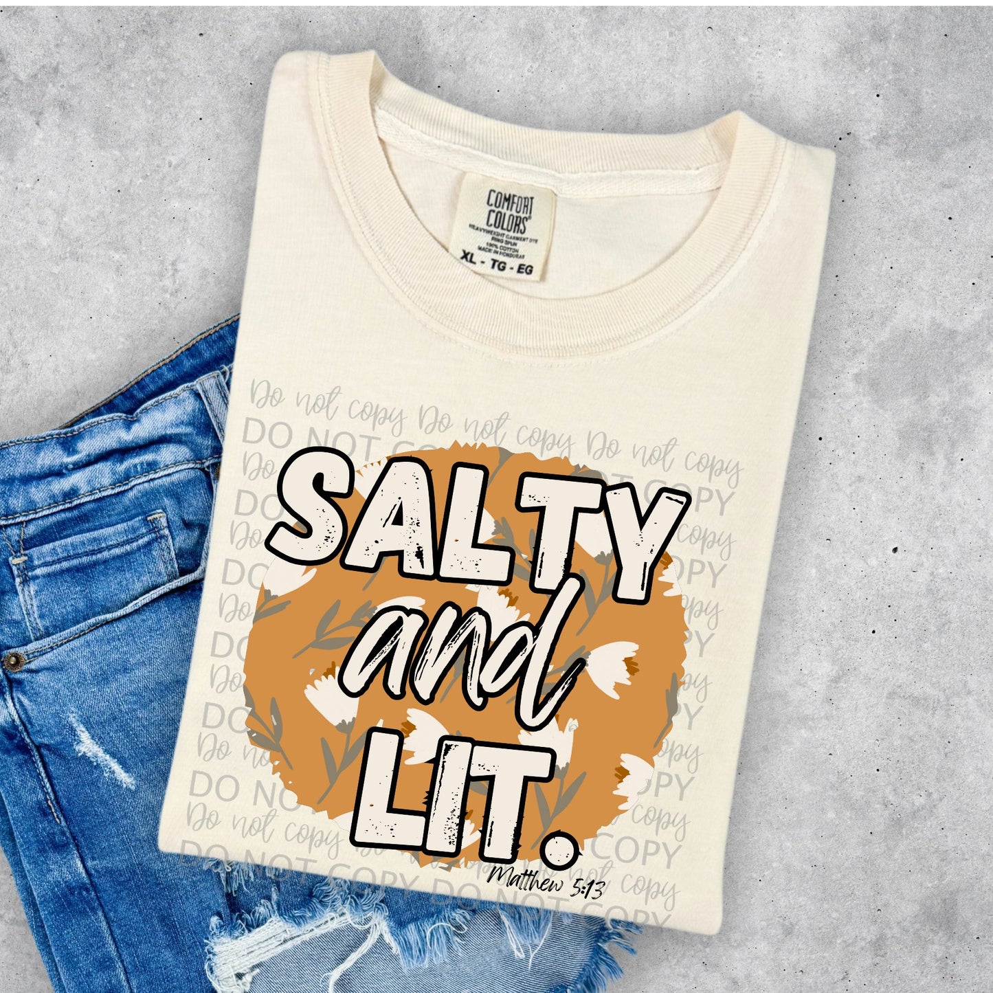 Salty and Lit -DTF TRANSFER