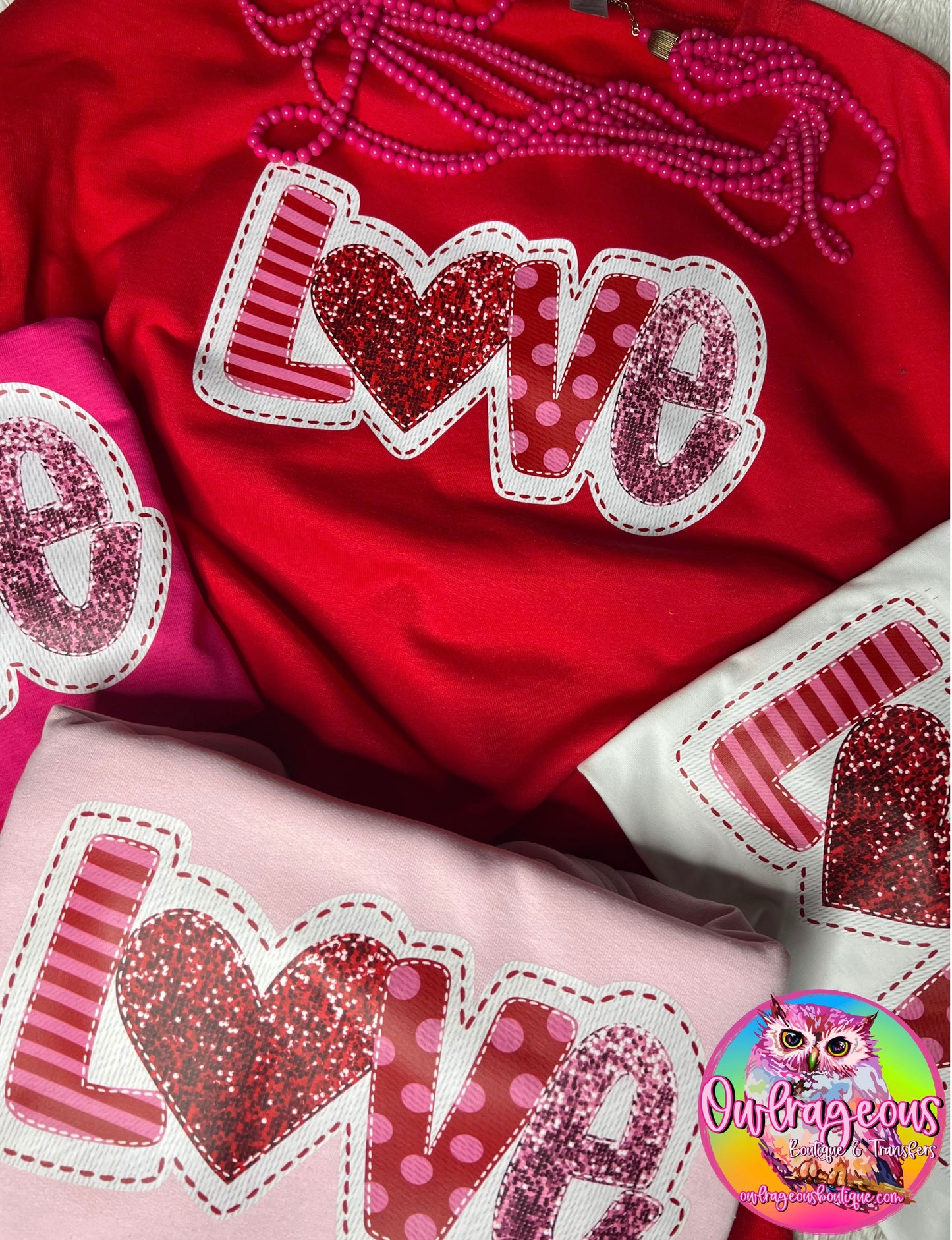 LOVE | COMPLETED SWEATSHIRT
