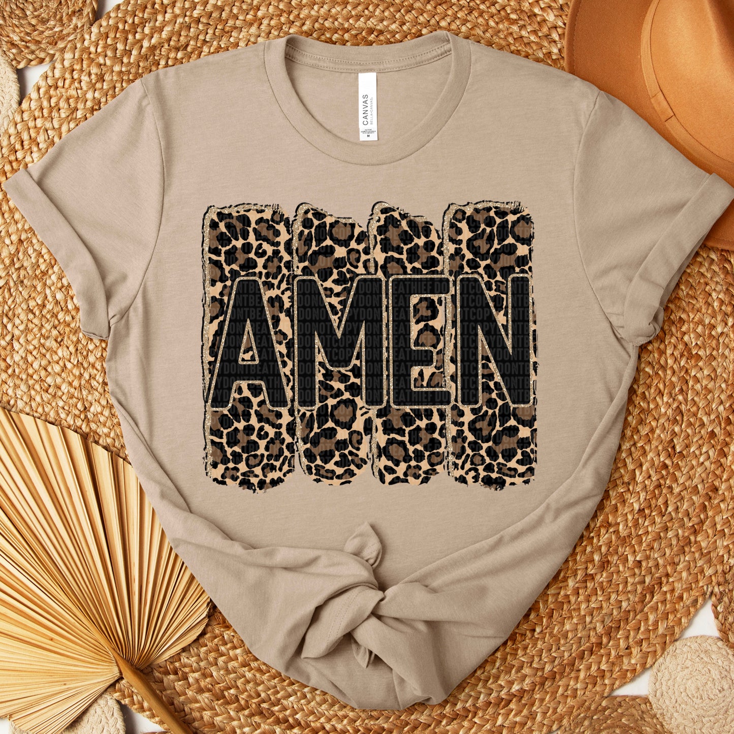 AMEN LEOPARD | DTF TRANSFER