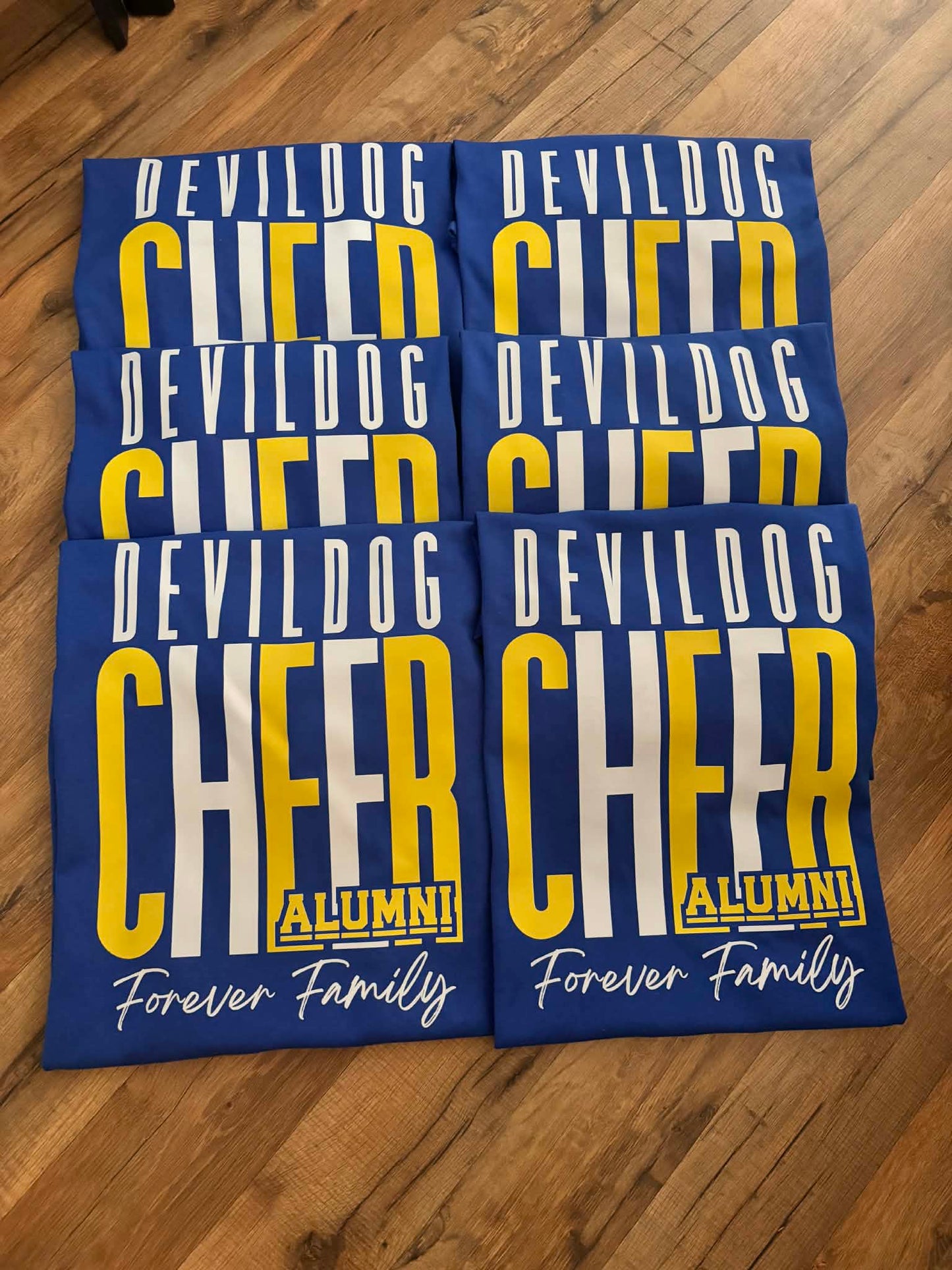 DEVILDOG CHEER ALUMNI FOREVER FAMILY TEE