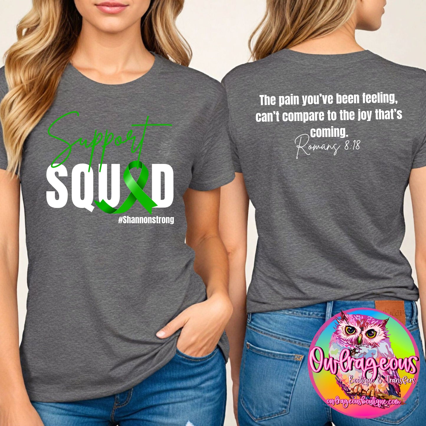 Support Squad Kidney Tee #shannonstrong