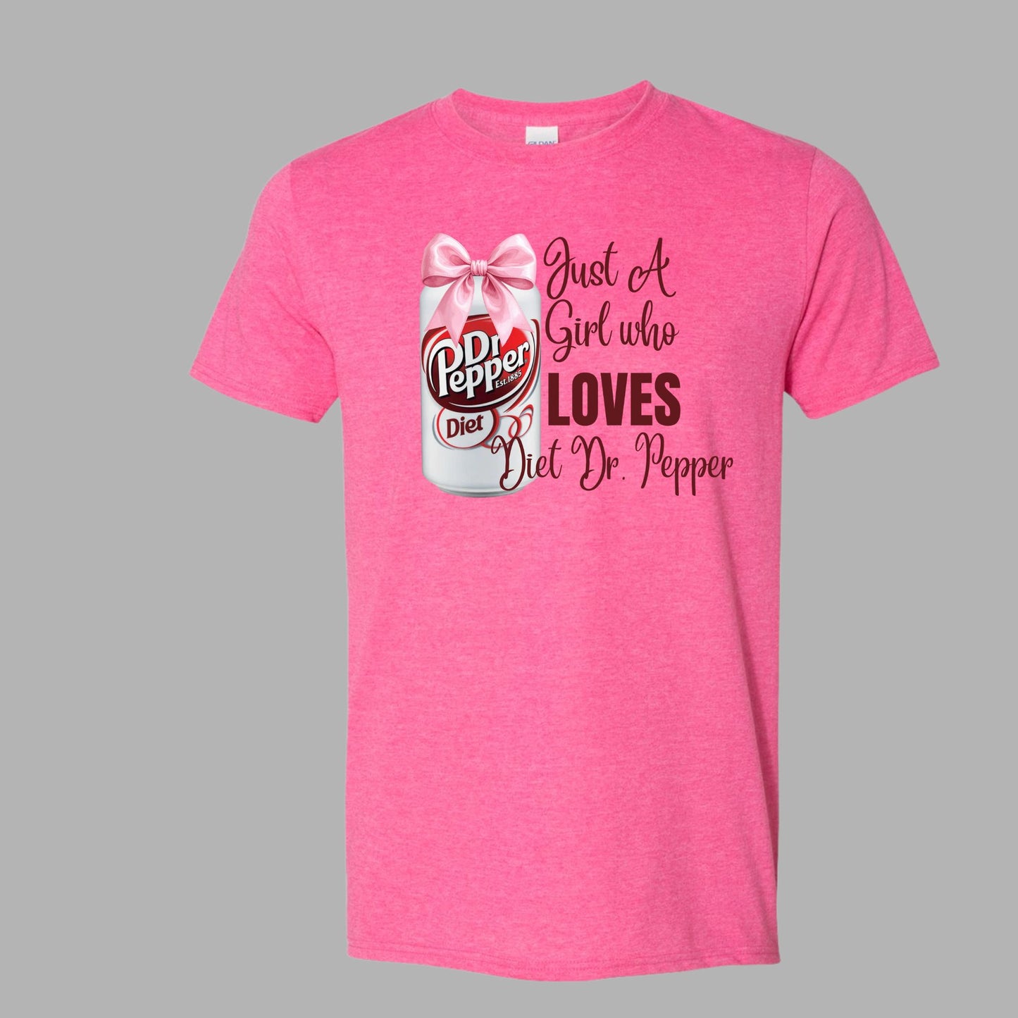 JUST A GIRL WHO LOVES DIET DR PEPPER | DTF TRANSFER * WEEKLY DEAL