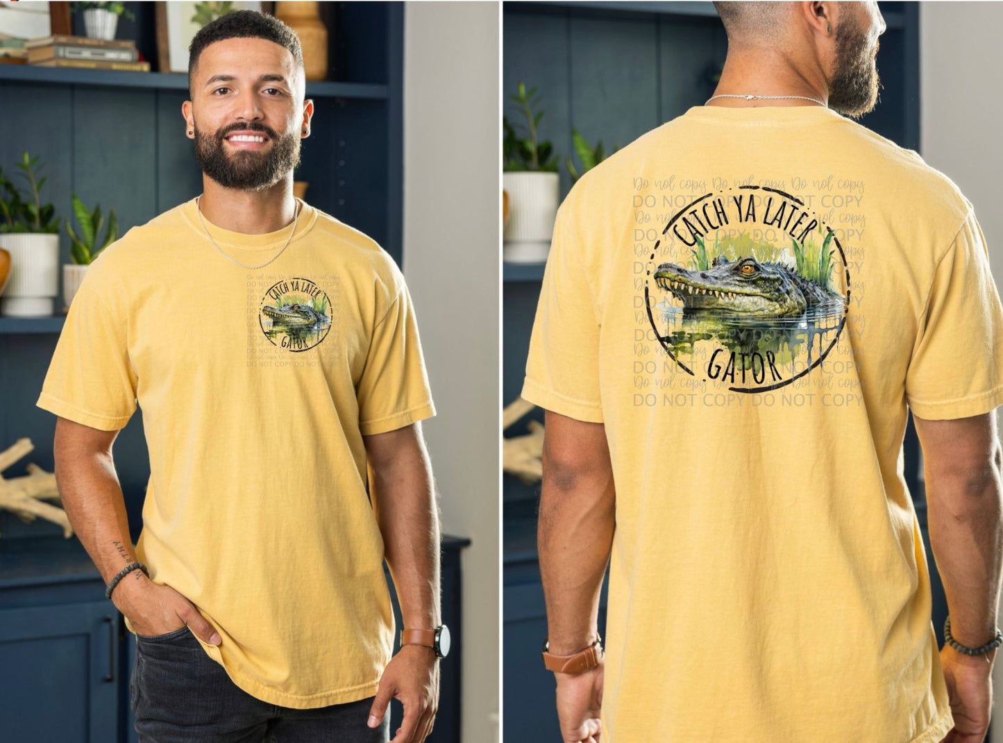 See ya later gator FRONT/BACK-DTF TRANSFER