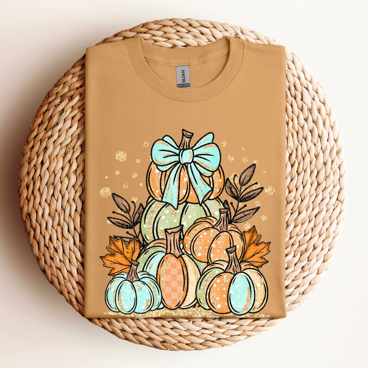 Pumpkin Stack | DTF TRANSFER { sdd }
