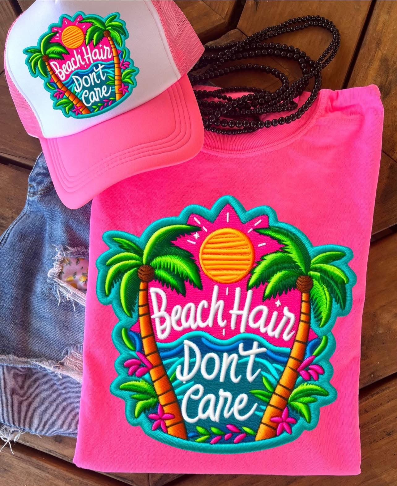 BEACH HAIR DONT CARE | DTF TRANSFER