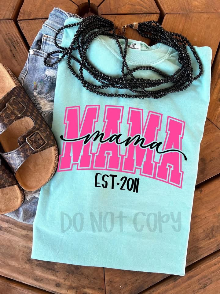 MAMA CUSTOM ( LEAVE YEAR ) | DTF TRANSFER