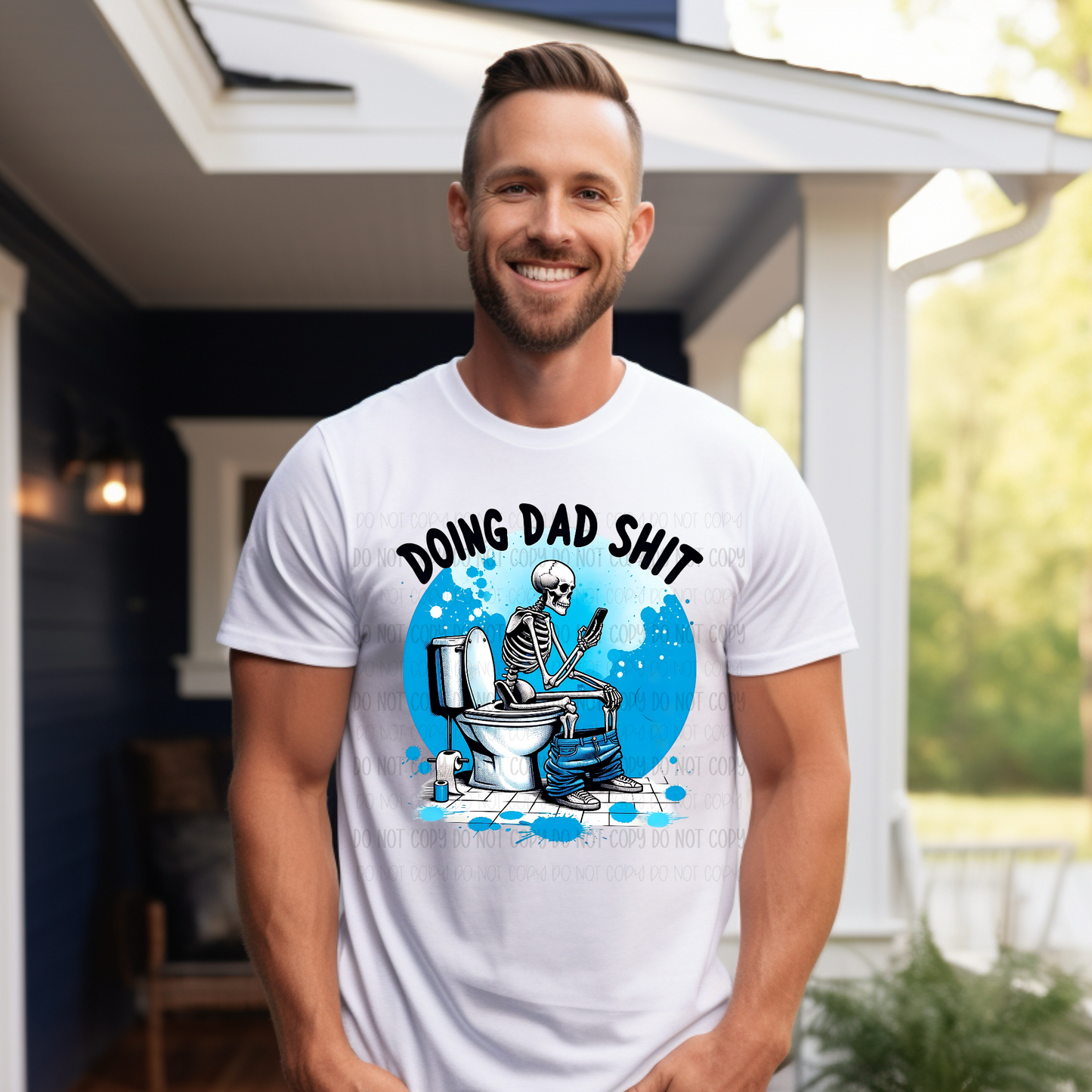 Doing Dad Shit DTF Transfer