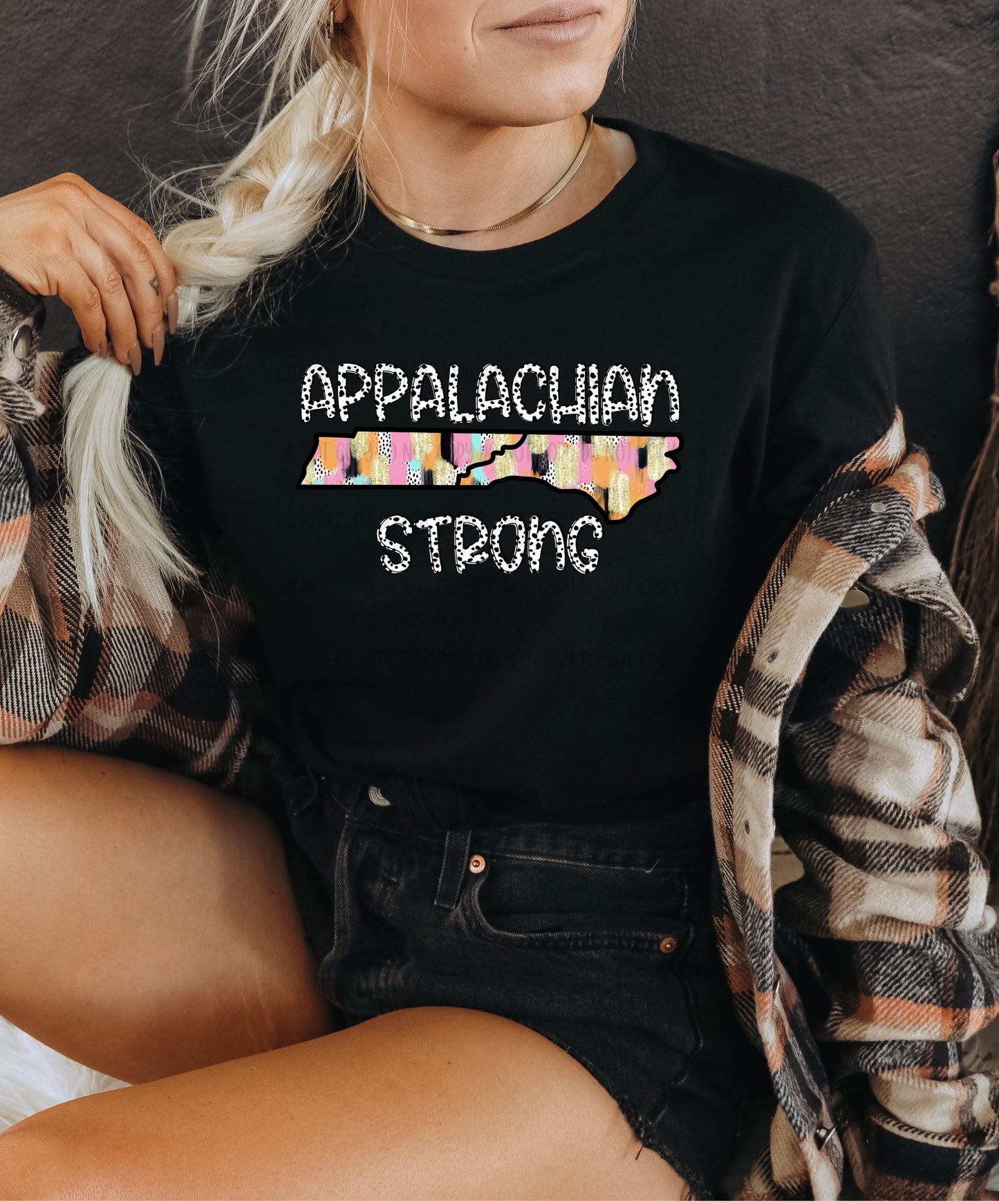 Appalachian Strong | DALMATION dot | DTF TRANSFER |
