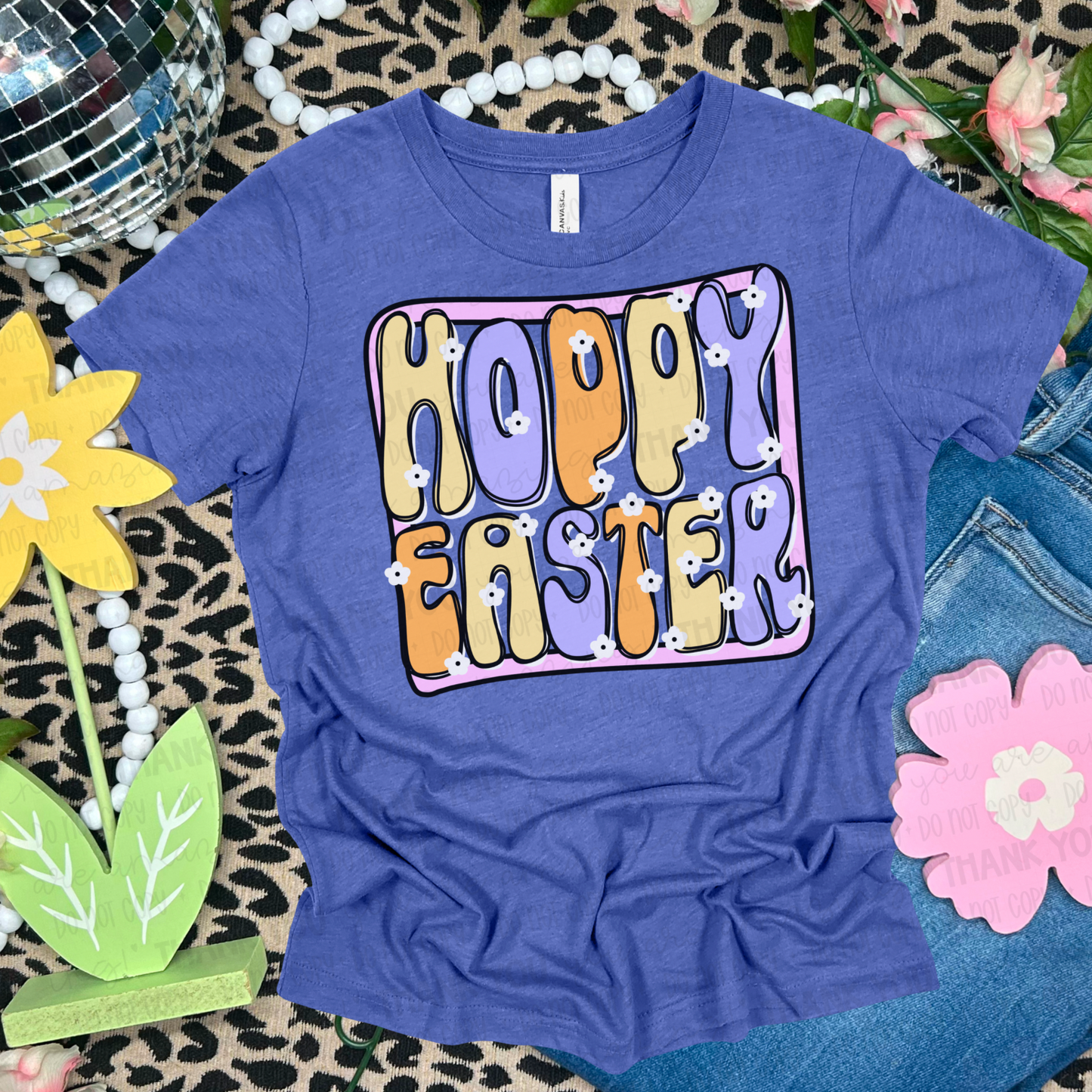 HOPPY EASTER -DTF TRANSFER