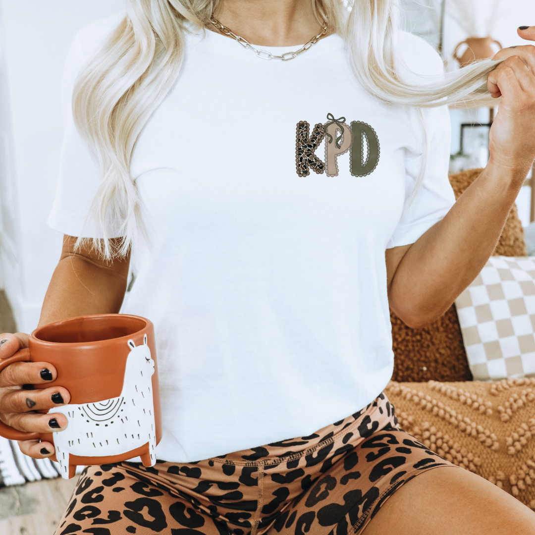 CAMO MONOGRAM | DTF TRANSFER | CUSTOM
