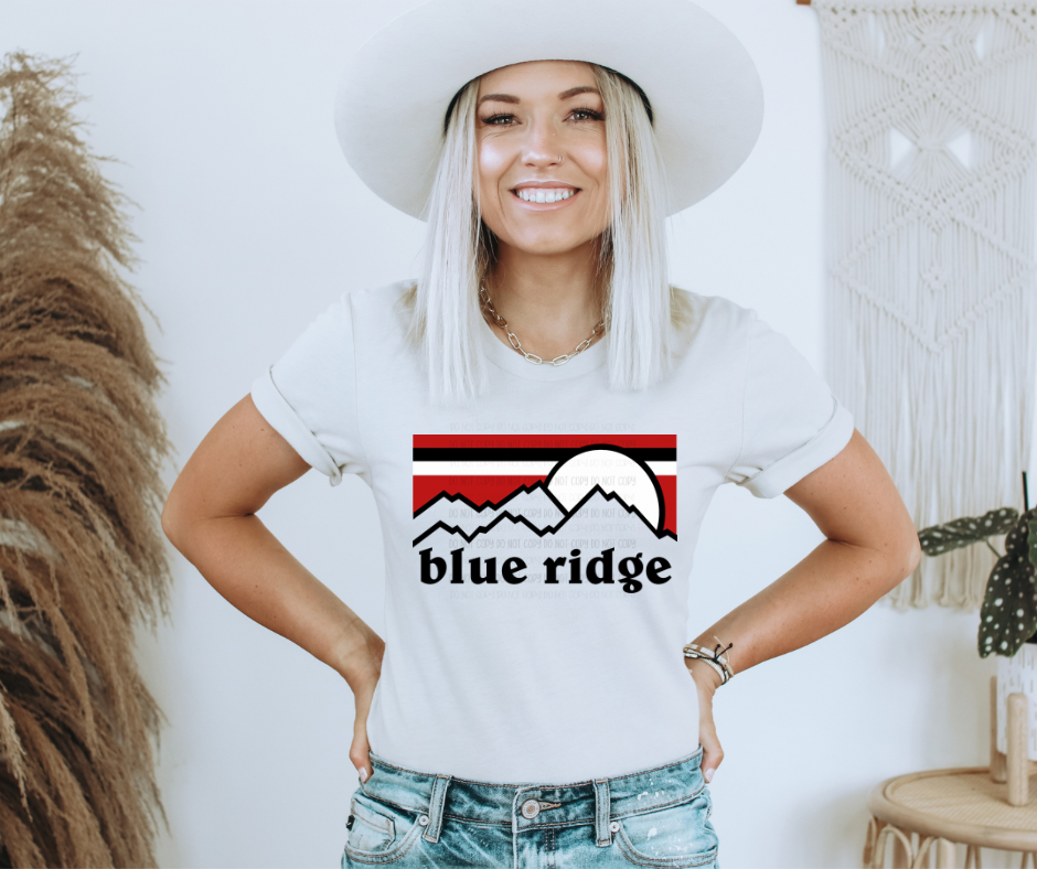 BLUERIDGE - Mountain - DTF TRANSFER
