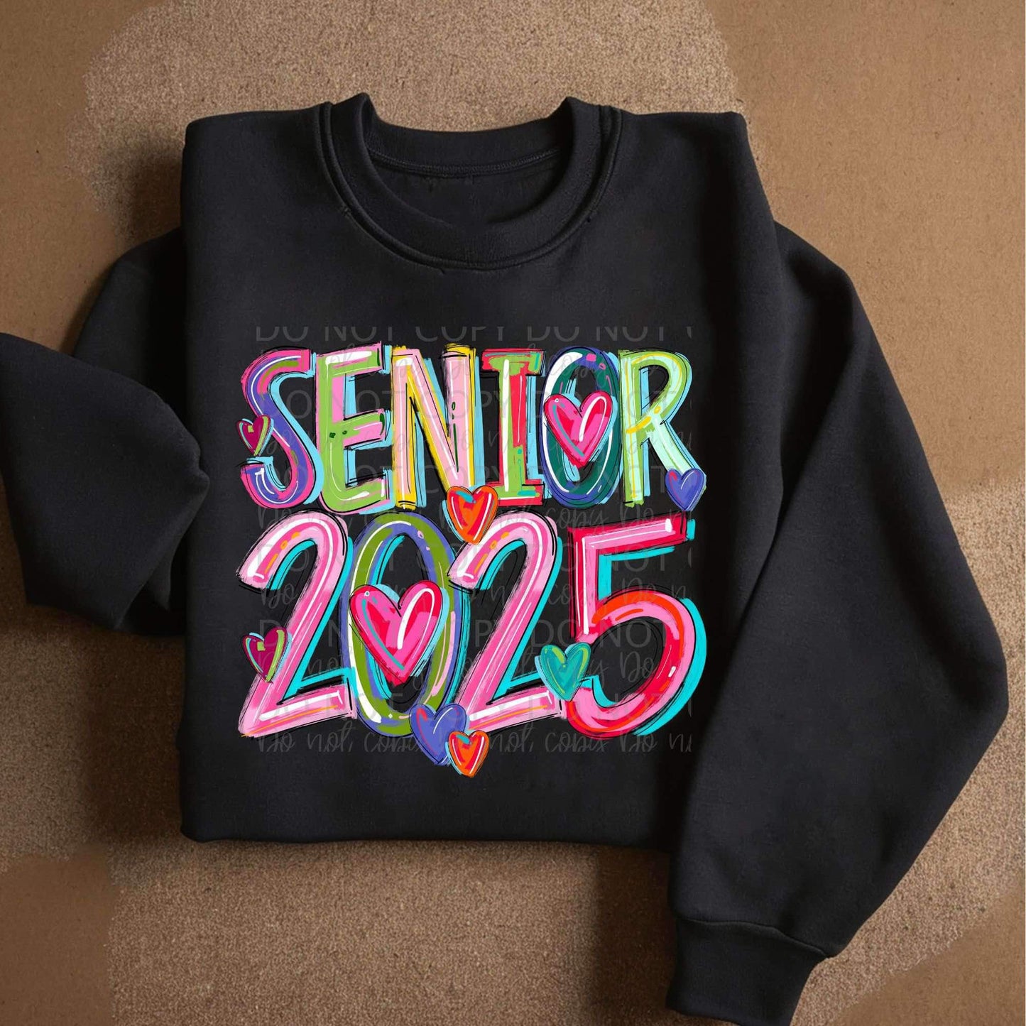SENIOR 2025 | CHEERY WORDS | - DTF Transfer