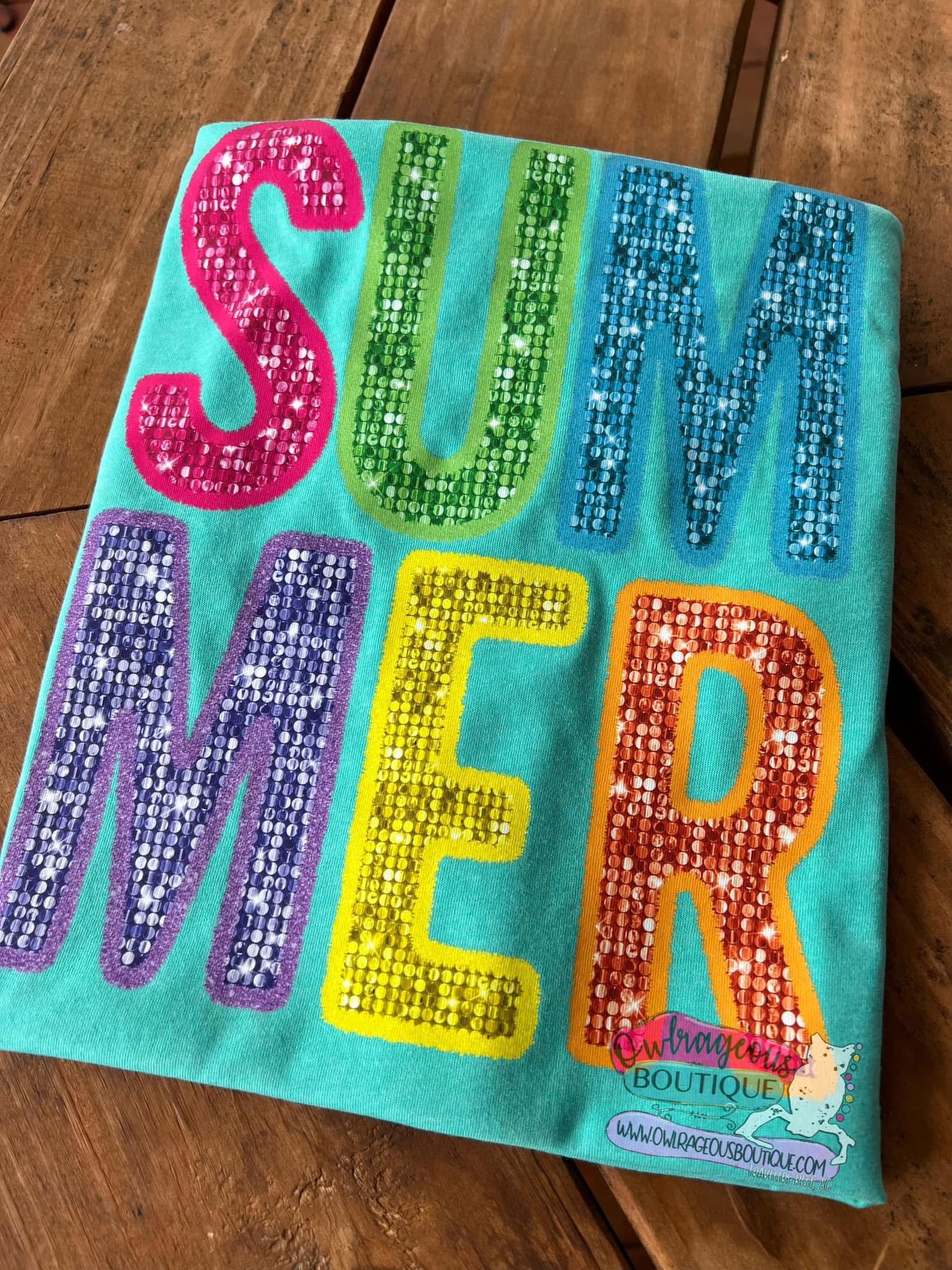 Summer Faux Glitter | Cruise Collection