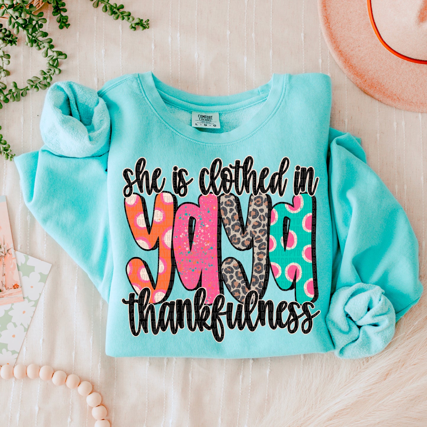 She is Clothed | DTF TRANSFER |