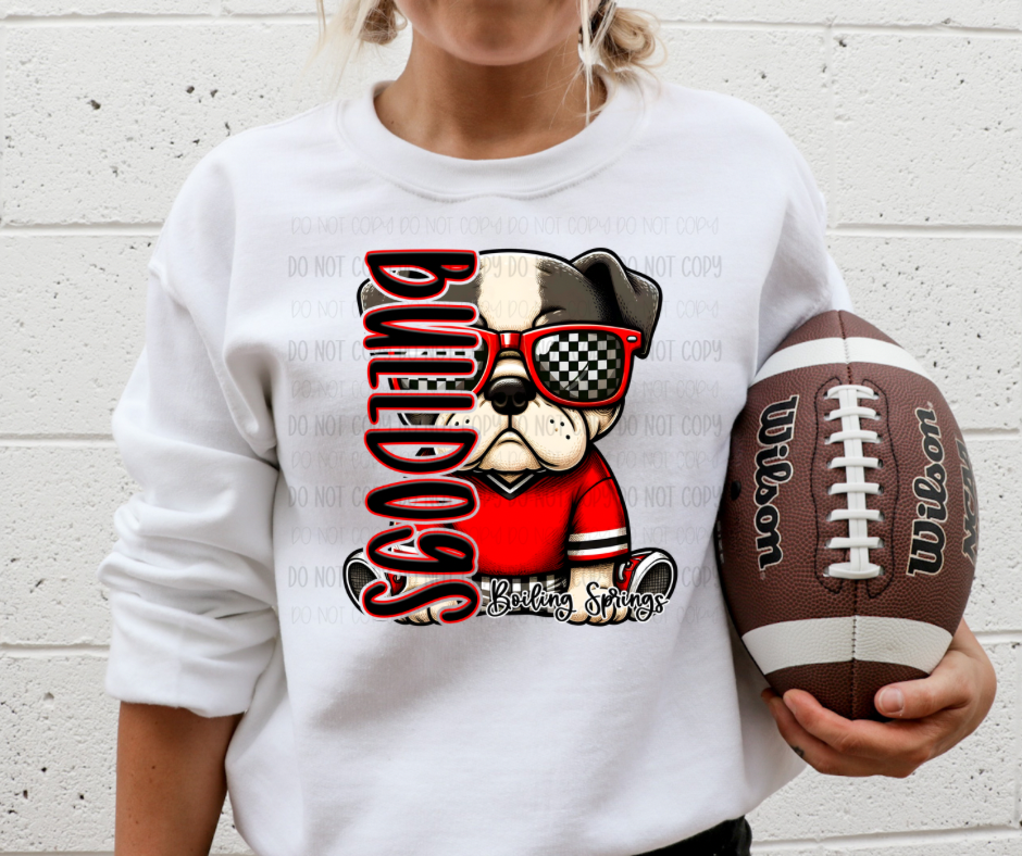 Boiling Springs Bulldogs - DTF Transfer