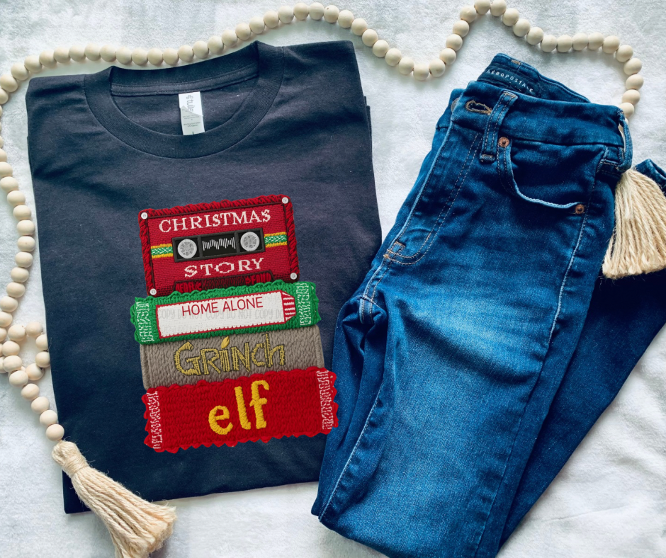 CHRISTMAS VHS | DTF TRANSFER