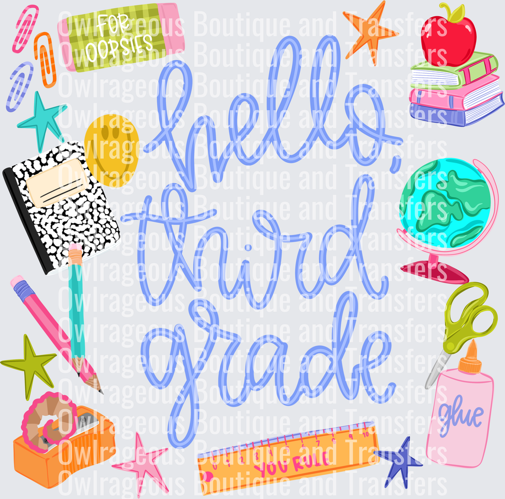 HELLO THIRD GRADE