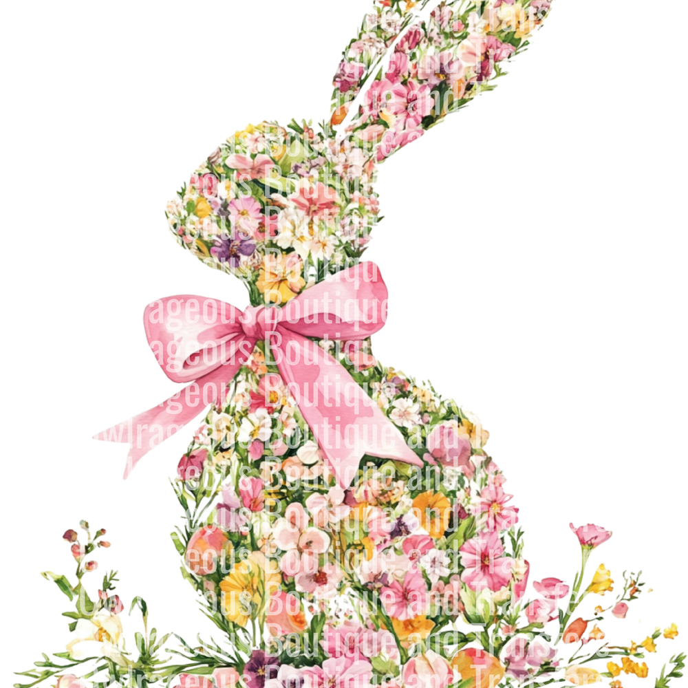 Floral Easter Bunny300dpi