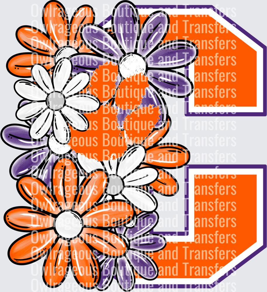 Clemson flower 1