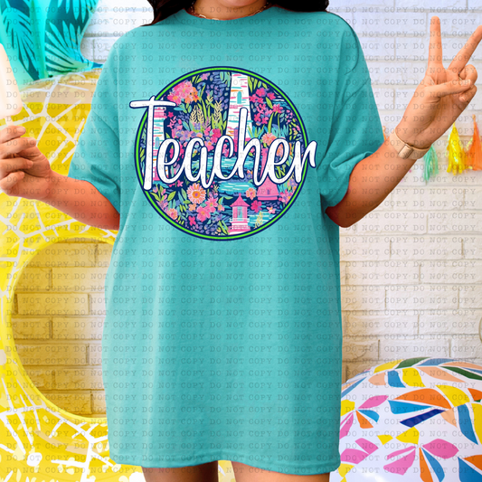 TEACHER LILY LIGHTHOUSE PNG DIGITAL DOWNLOAD