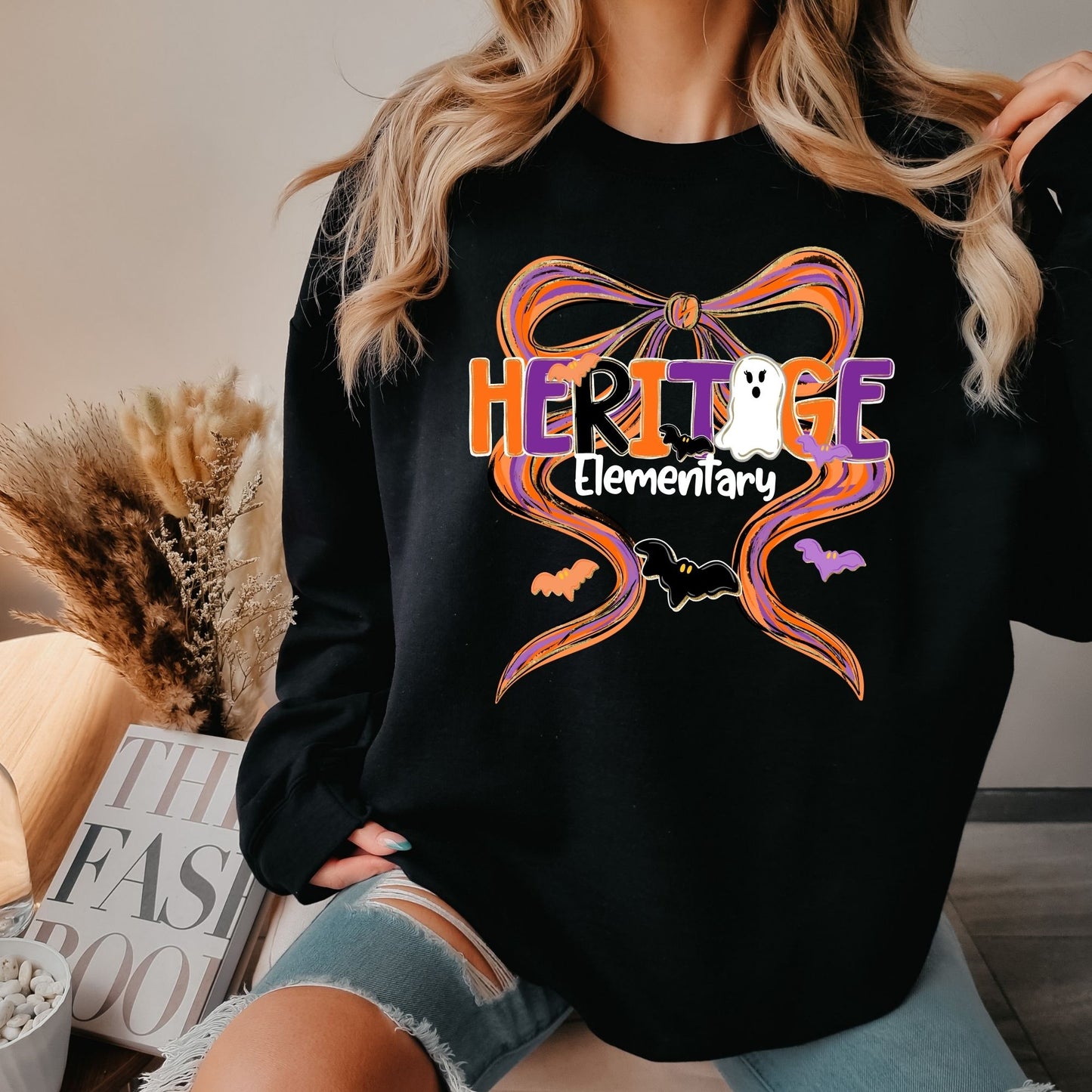 HALLOWEEN CUSTOM SCHOOL NAME  | DTF TRANSFER