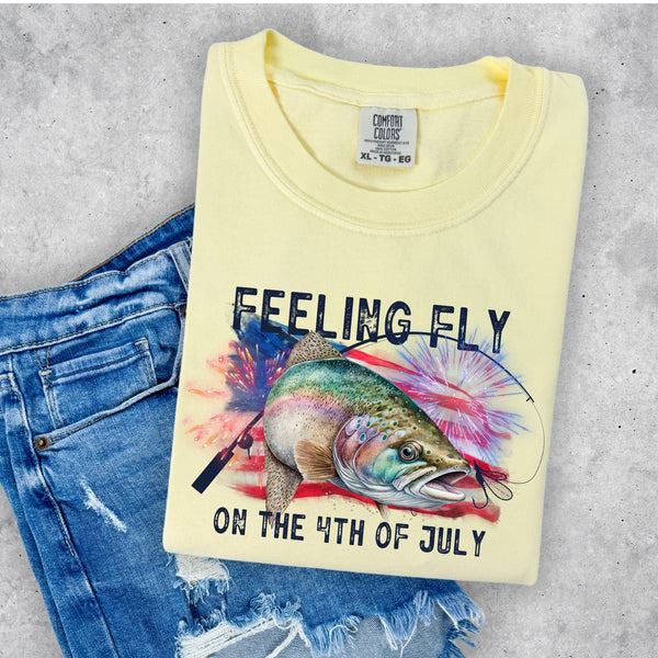 Feeling Fly on the 4th of July -DTF TRANSFER