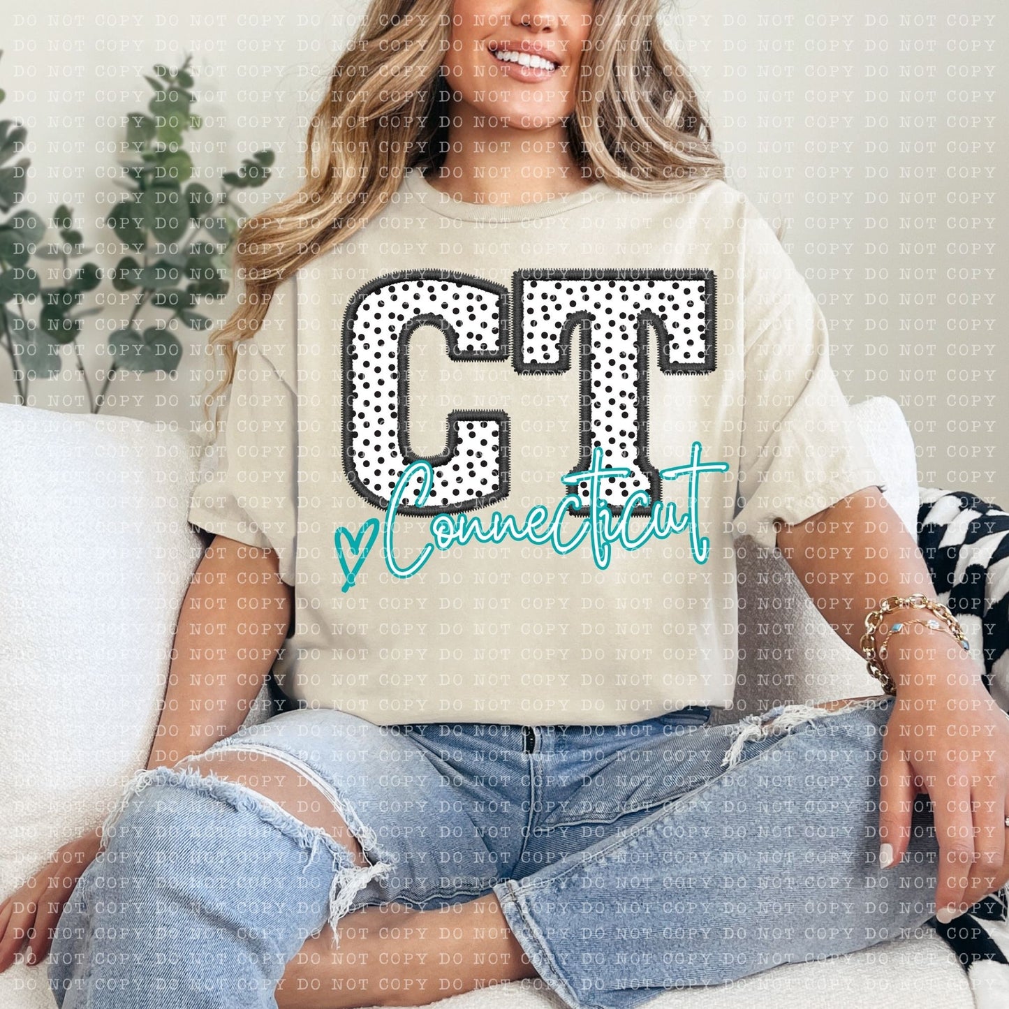 Dotted States DTF Transfer
