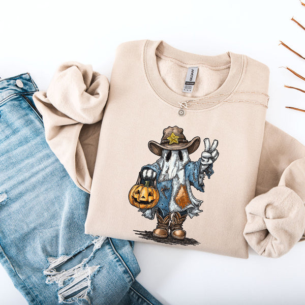 WESTERN GHOST PUMPKIN - DTF TRANSFER