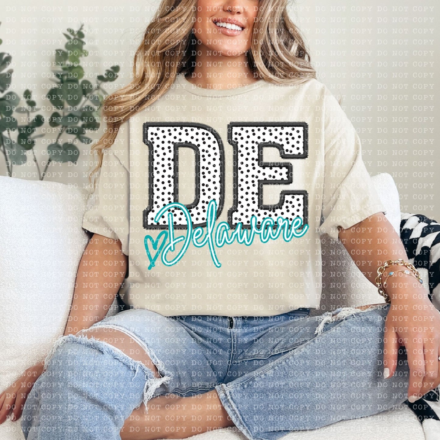 Dotted States DTF Transfer