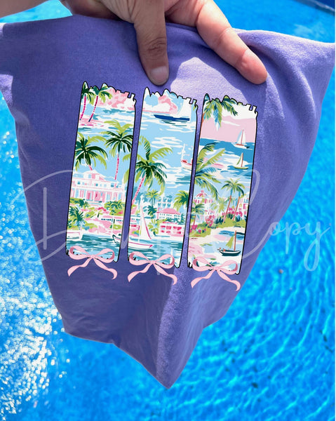 BEACH COLLAGE | DTF TRANSFER