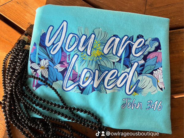 You are loved COMPLETED TEE - Wholesale