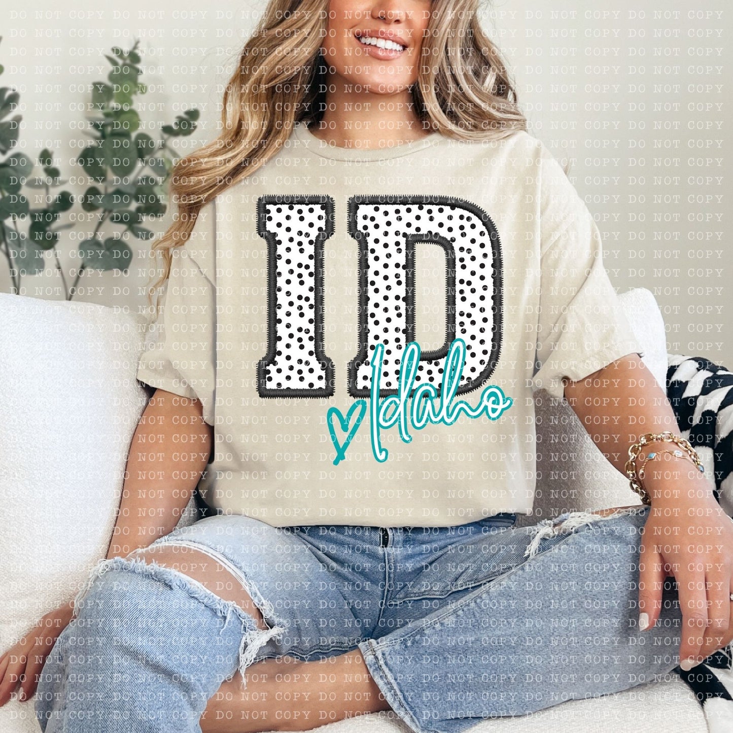 Dotted States DTF Transfer