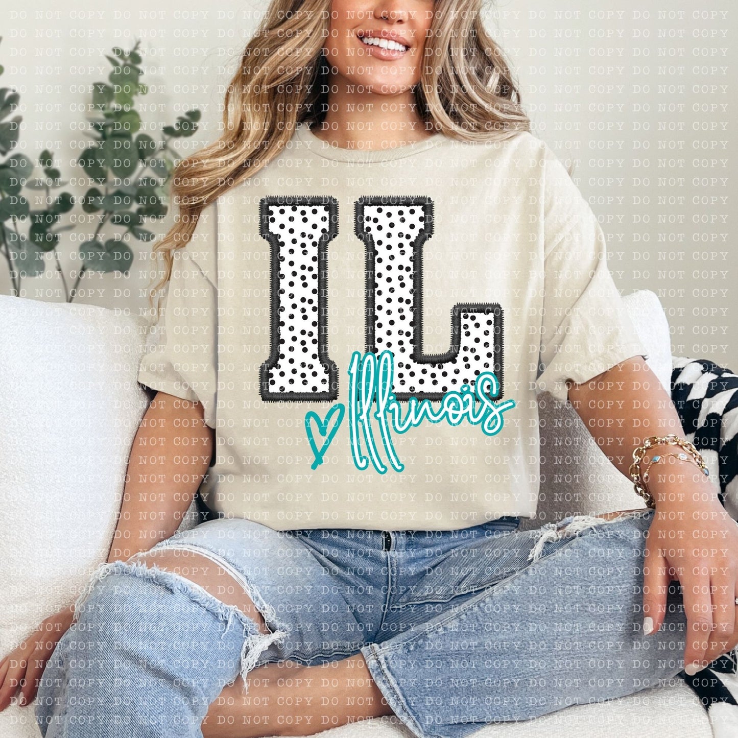 Dotted States DTF Transfer