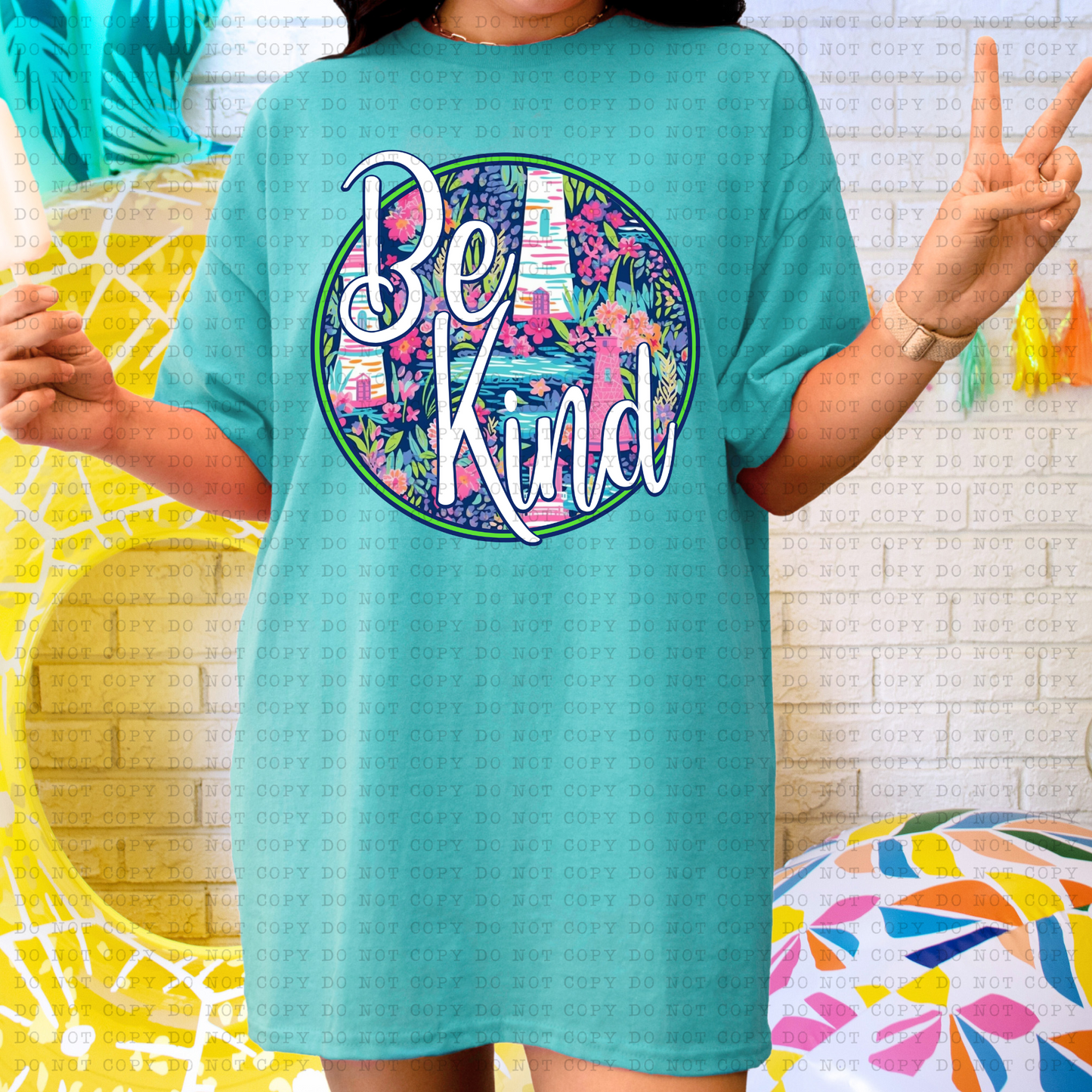 BE KIND LILY LIGHTHOUSE PNG DIGITAL DOWNLOAD