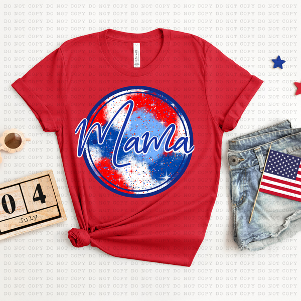 AMERICAN MAMA SPARKLE PNG DIGITAL DOWNLOAD