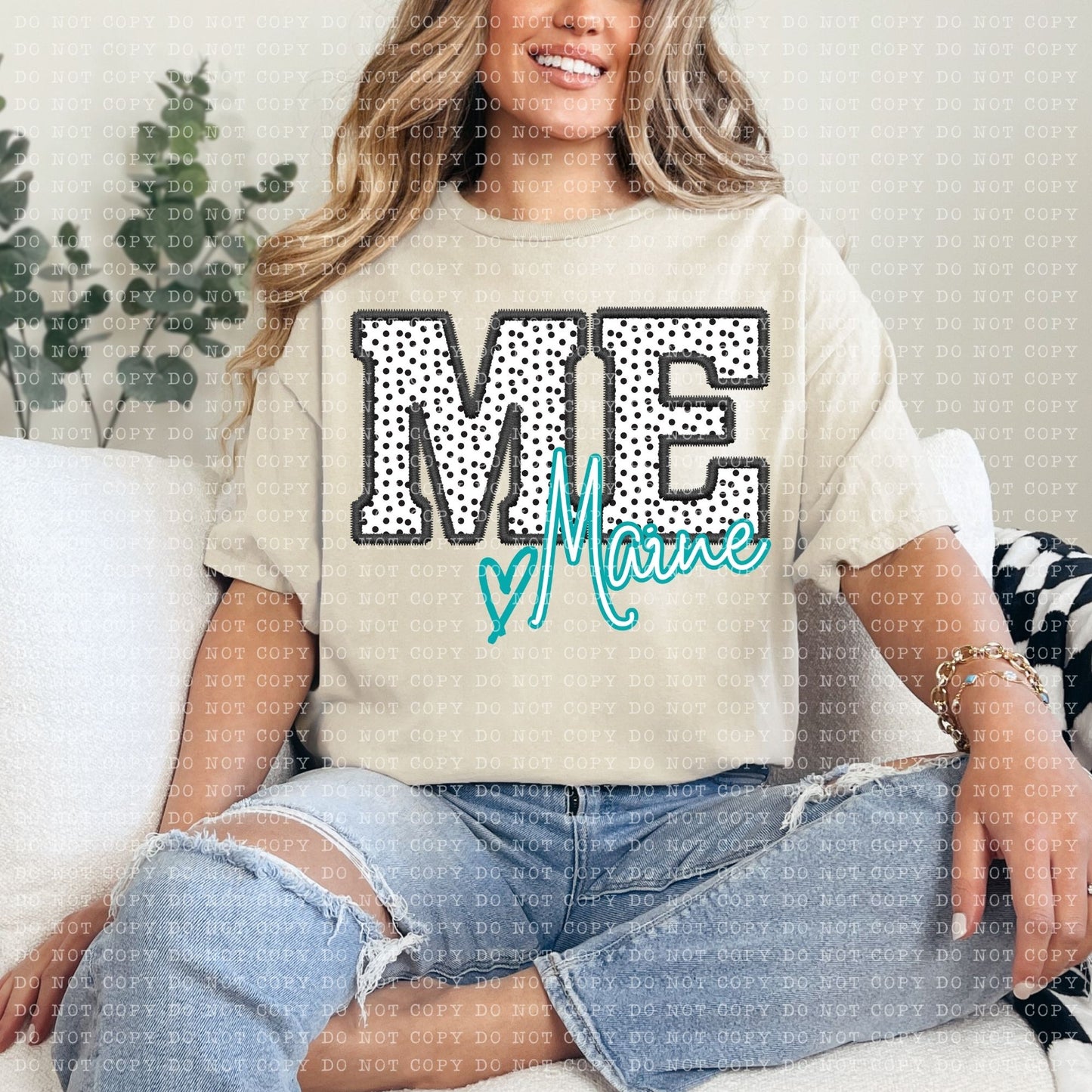 Dotted States DTF Transfer