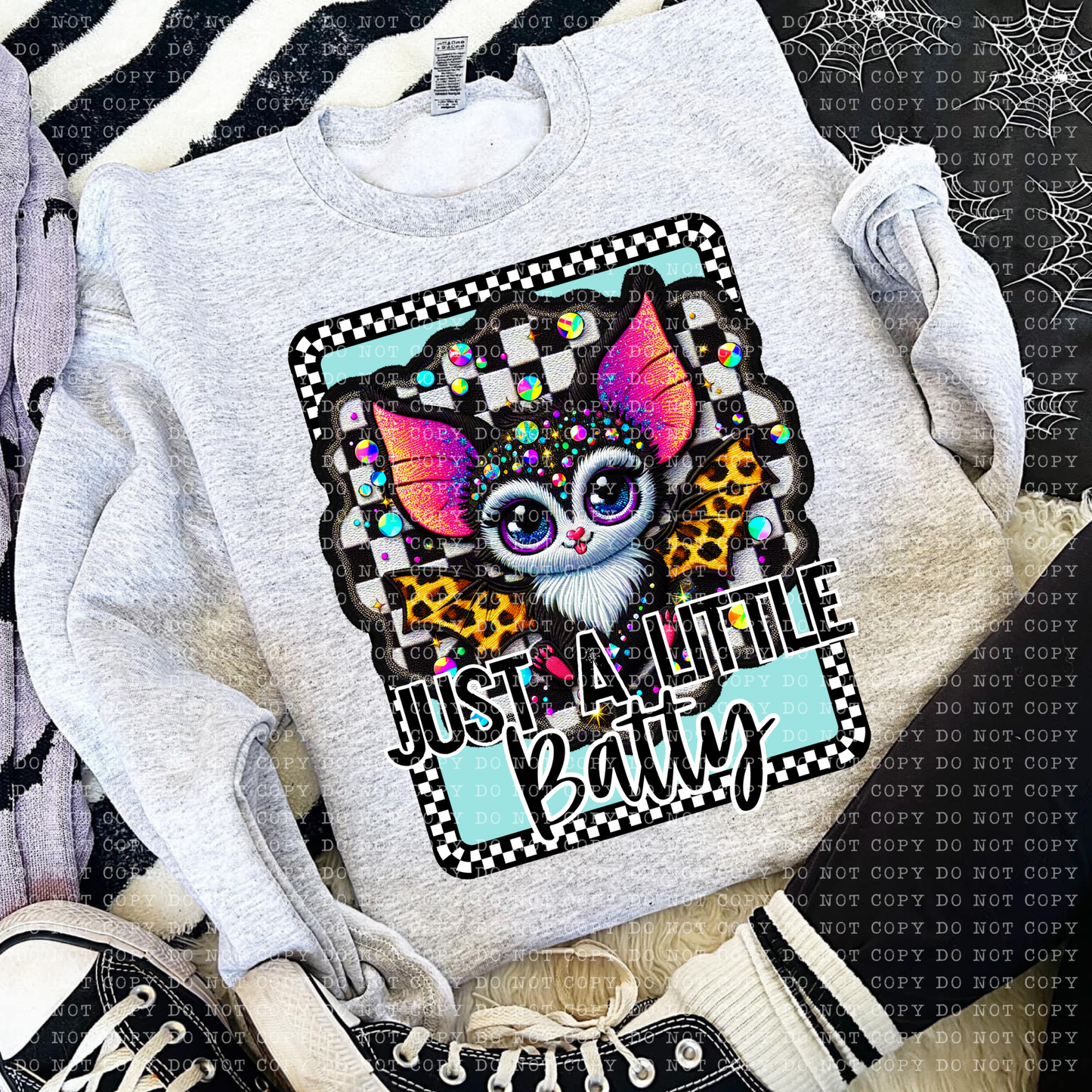 Just A Little Batty  | DTF TRANSFER |