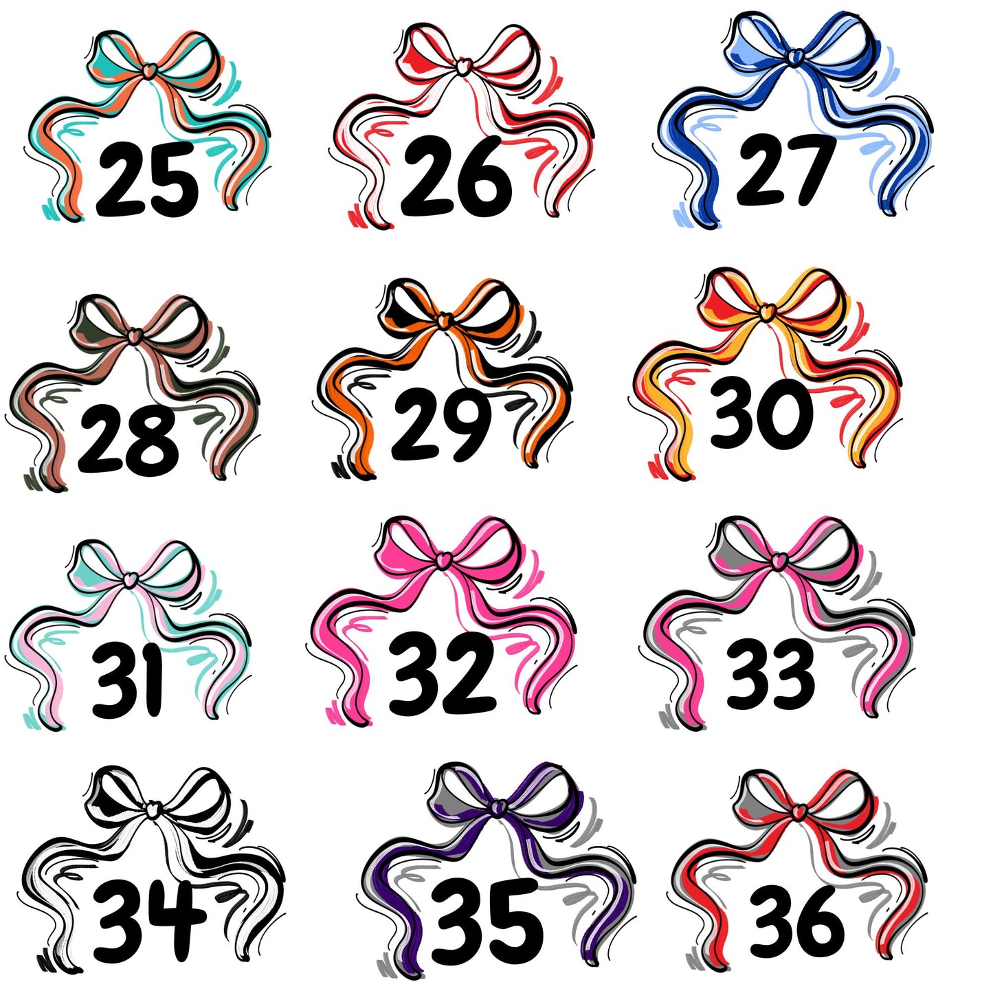 Mascot Bow | DTF TRANSFER
