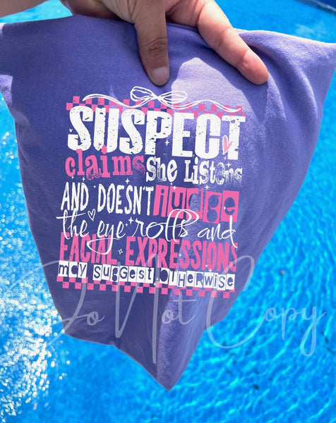 SUSPECT CLAIMS SHE LISTENS AND DOESN’T JUDGE  | DTF TRANSFER