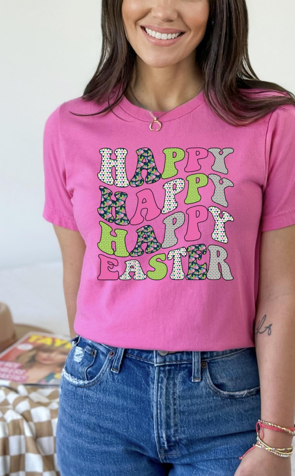 HAPPY EASTER -DTF TRANSFER