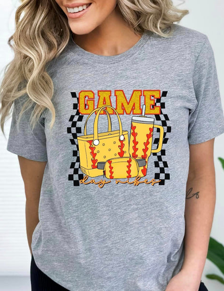 GAME DAY SOFTBALL COMPLETED TEE - Wholesale