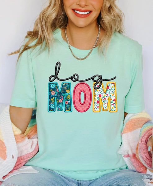 DOG MOM COMPLETED TEE - Wholesale