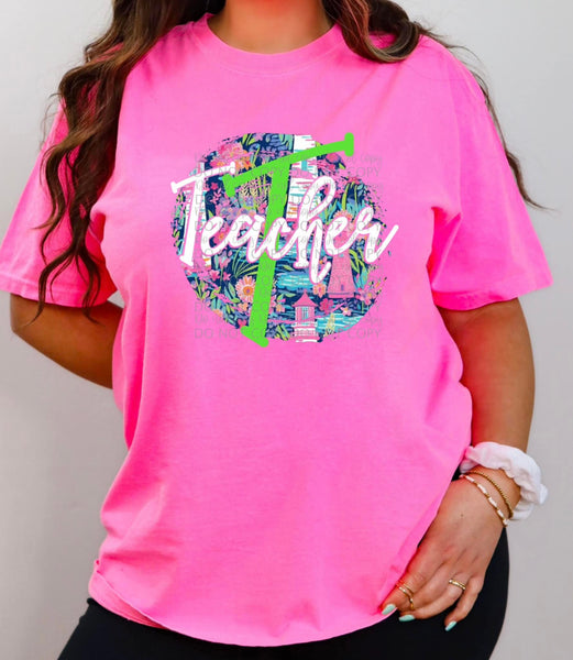 TEACHER LILY LIGHTHOUSE PNG DIGITAL DOWNLOAD