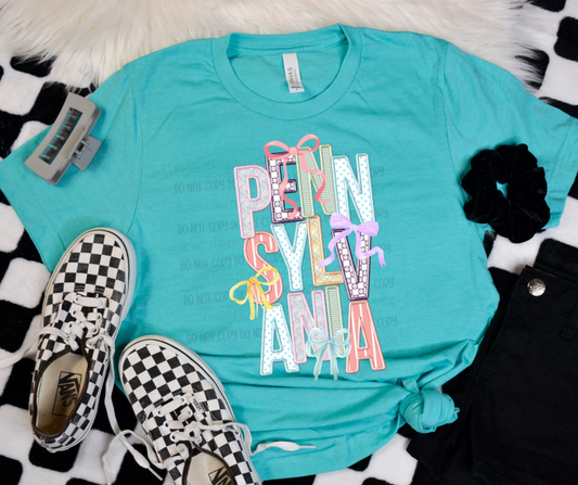 Pennsylvania  - Spring State- DTF Transfer