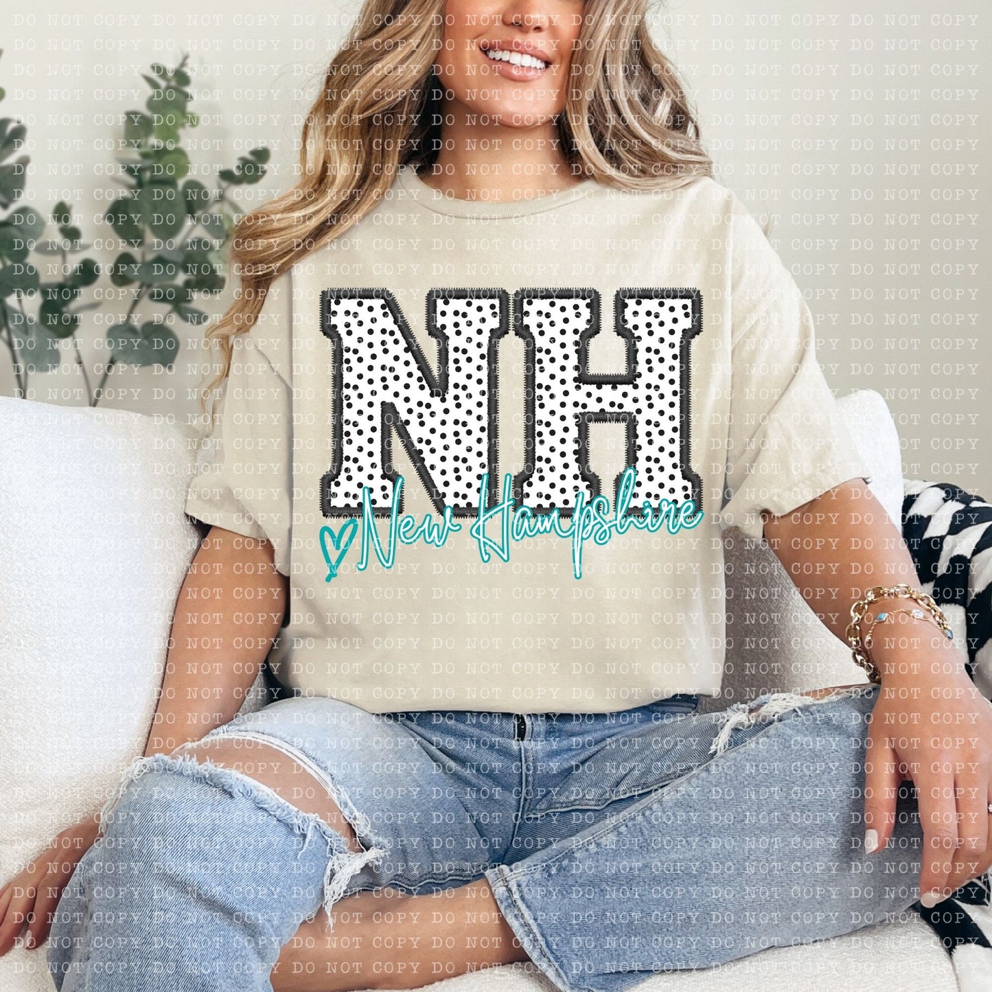Dotted States DTF Transfer