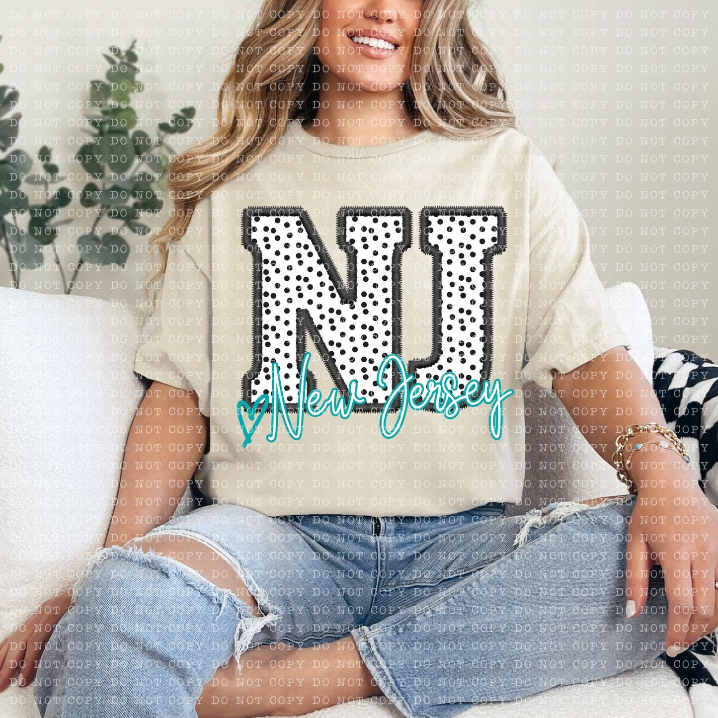 Dotted States DTF Transfer